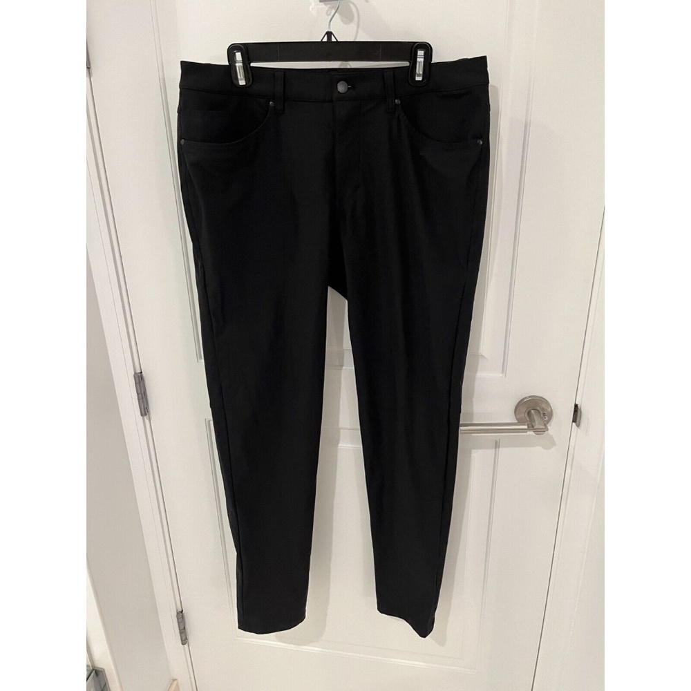 Lululemon ABC Pant Slim Warpstreme in Black, Size 36 x 28